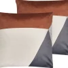 Dekokissen Geometrisches Muster Mehrfarbig 45 X 45 Cm 2Er Set Campsis