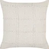 Dekokissen Geometrisches Muster Baumwolle Beige 45 X 45 Cm Ixora
