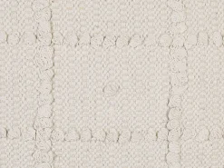 Dekokissen Geometrisches Muster Baumwolle Beige 45 X 45 Cm Ixora