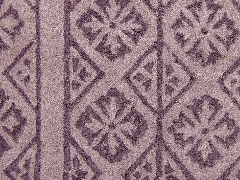 Dekokissen Geometrisches Muster Samtstoff Rosa 45 X 45 Cm Silybum