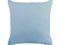 Dekokissen Geometrisches Muster Baumwolle Blau Getuftet 45 X 45 Cm Rhoeo