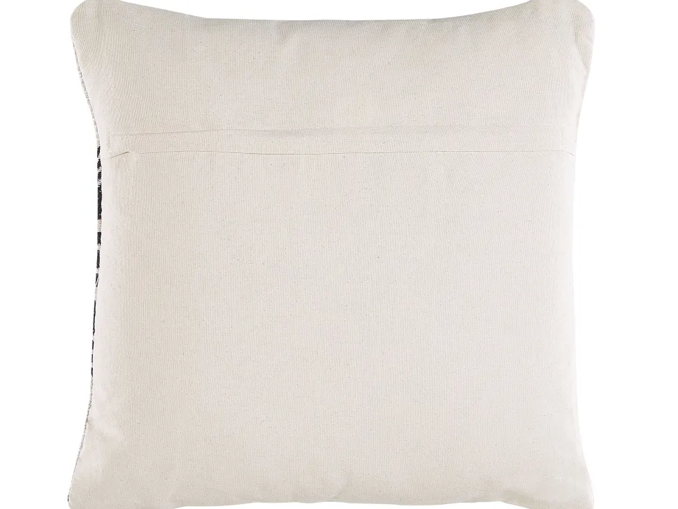 Dekokissen Geometrisches Muster Schwarz / Creme 45 X 45 Cm 2Er Set Andirin
