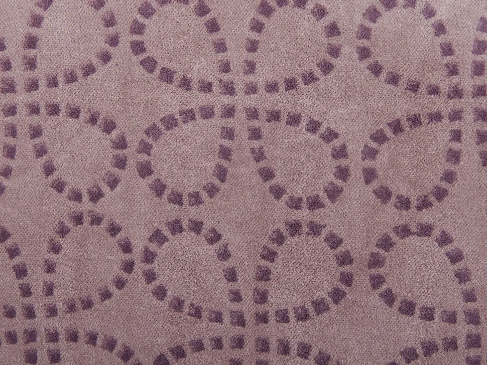 Dekokissen Geometrisches Muster Samtstoff Rosa 45 X 45 Cm Larkspur