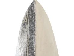Dekokissen Geometrisches Muster Baumwolle Silber 50 X 50 Cm 2Er Set Oujda