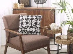 Dekokissen Geometrisches Muster Schwarz / Weis 45 X 45 Cm 2Er Set Koture