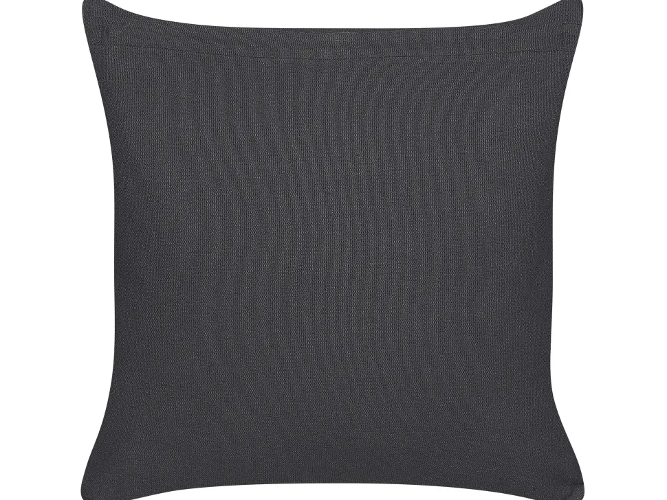 Dekokissen Geometrisches Muster Baumwolle Schwarz / Weis 45 X 45 Cm Benzoin
