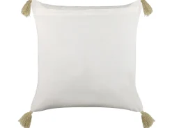 Dekokissen Geometrisches Muster Baumwolle Mehrfarbig Mit Quasten 45 X 45 Cm Setosa