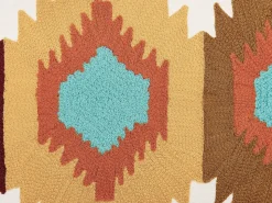 Dekokissen Geometrisches Muster Mehrfarbig Bestickt 40 X 60 Cm Danapur