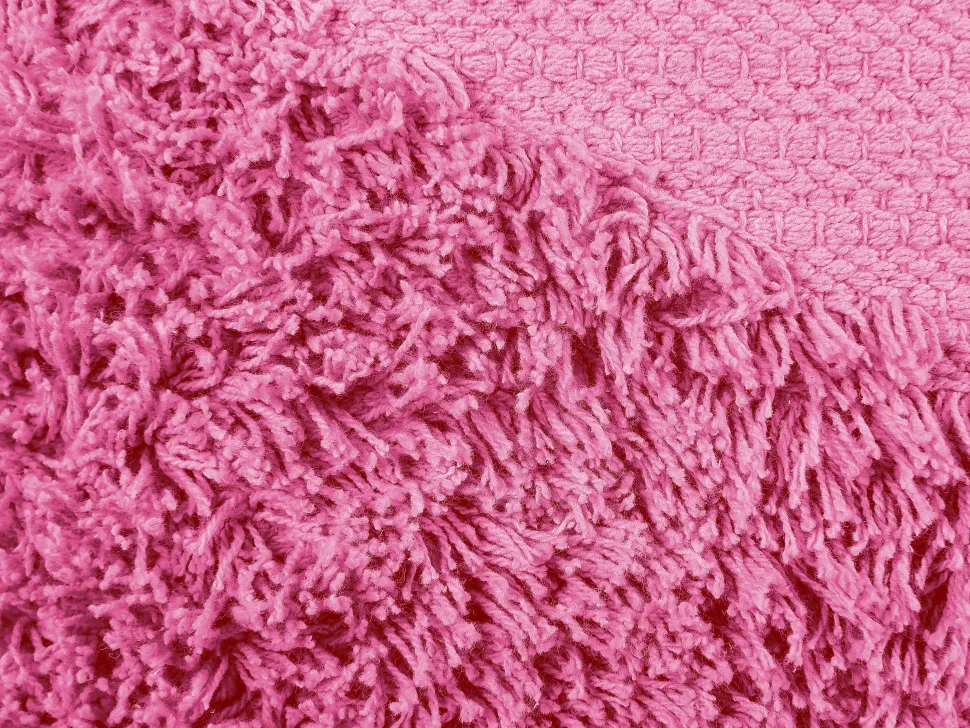 Dekokissen Geometrisches Muster Baumwolle Rosa Getuftet 45 X 45 Cm Rhoeo