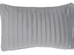 Dekokissen Gestreift Grau 30 X 50 Cm 2Er Set Komana