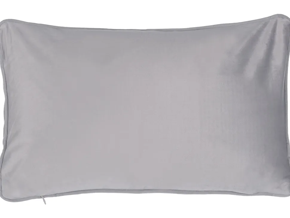 Dekokissen Gestreift Grau 30 X 50 Cm 2Er Set Komana