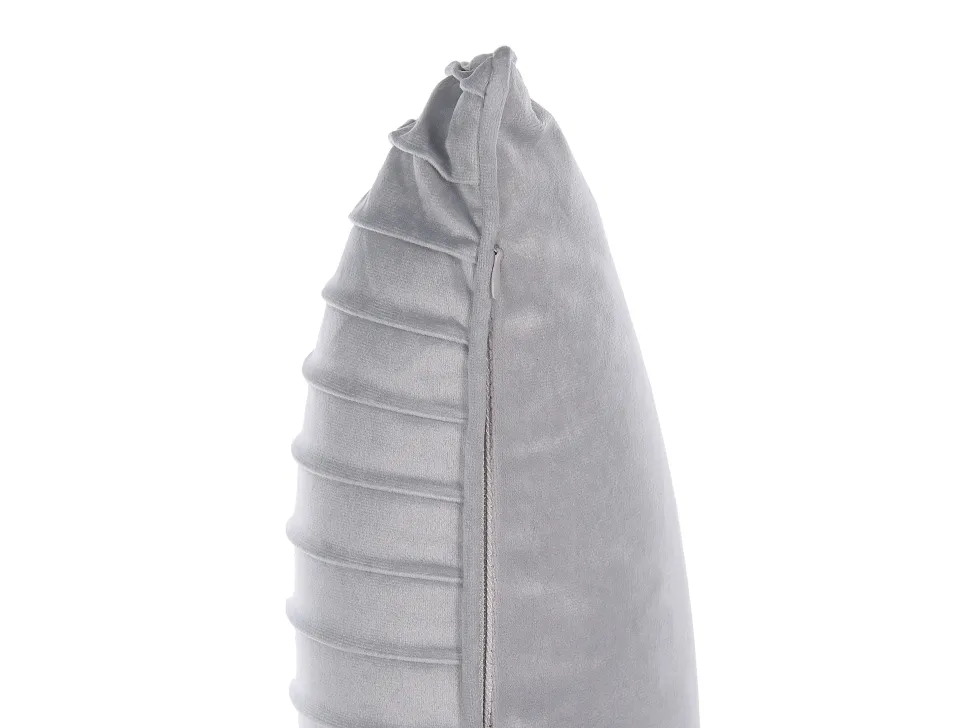 Dekokissen Gestreift Grau 30 X 50 Cm 2Er Set Komana