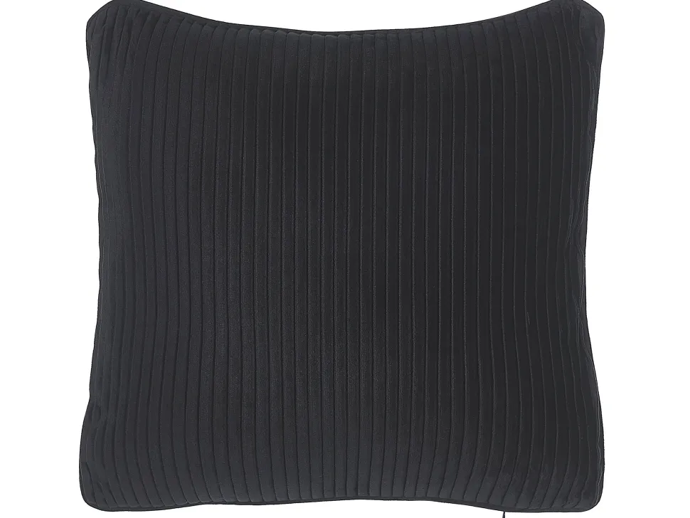 Dekokissen Gestreift Schwarz 45 X 45 Cm 2Er Set Gudari