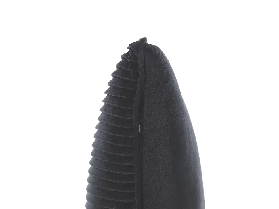 Dekokissen Gestreift Schwarz 45 X 45 Cm 2Er Set Gudari