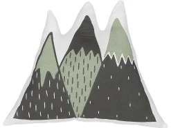 Dekokissen Grun Bergform 60 X 50 Cm 2Er Set Indore