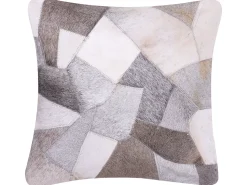 Dekokissen Kuhfell-Design Grau 45 X 45 Cm 2Er Set Neeloor