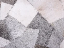 Dekokissen Kuhfell-Design Grau 45 X 45 Cm 2Er Set Neeloor