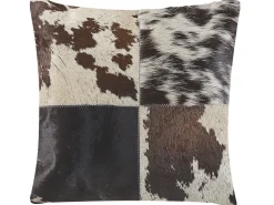 Dekokissen Kuhfell-Design Grau 45 X 45 Cm 2Er Set Marady