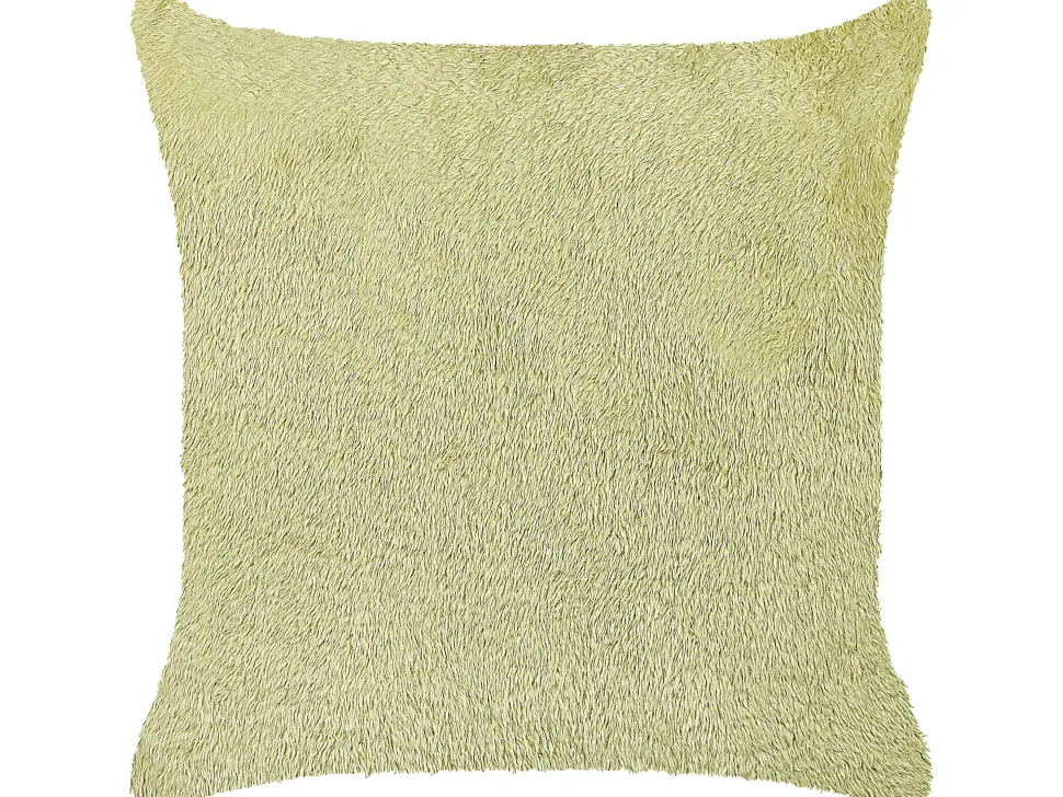 Dekokissen Kunstfell Grun 45 X 45 Cm Pilea