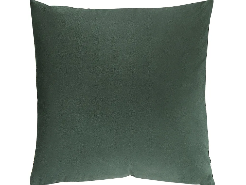 Dekokissen Marokkanisches Muster Dunkelgrun / Gold 45 X 45 Cm 2Er Set Alyssum