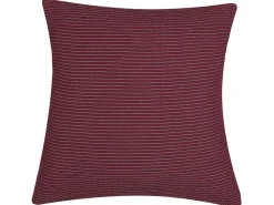 Dekokissen Mit Knopfen Streifenmuster Rot 43 X 43 Cm 2Er Set Campanula