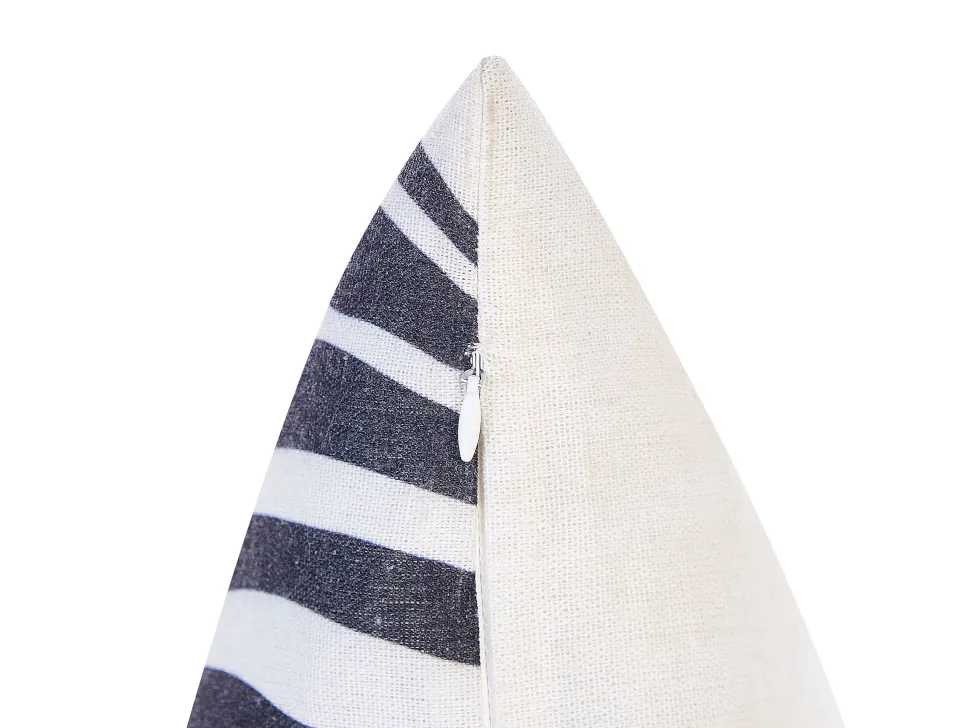 Dekokissen Mit Zebra Muster Gelb 45 X 45 Cm 2Er Set Manketti