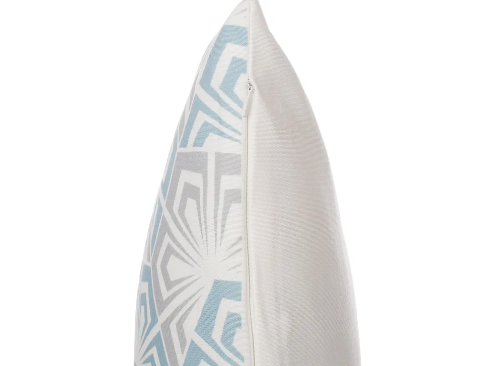 Dekokissen Muster Hellblau-Grau 45 X 45 Cm 2Er Set Primrose