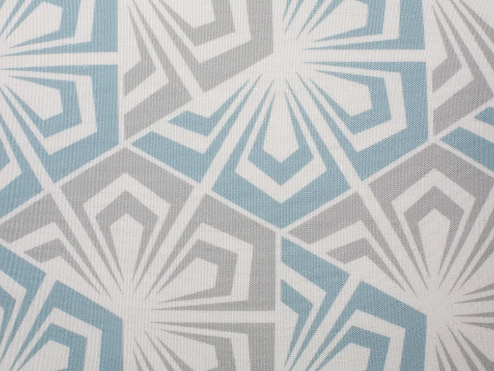 Dekokissen Muster Hellblau-Grau 45 X 45 Cm 2Er Set Primrose