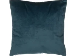 Dekokissen Netzmuster Samtstoff Dunkelblau 45 X 45 Cm 2Er Set Celosia