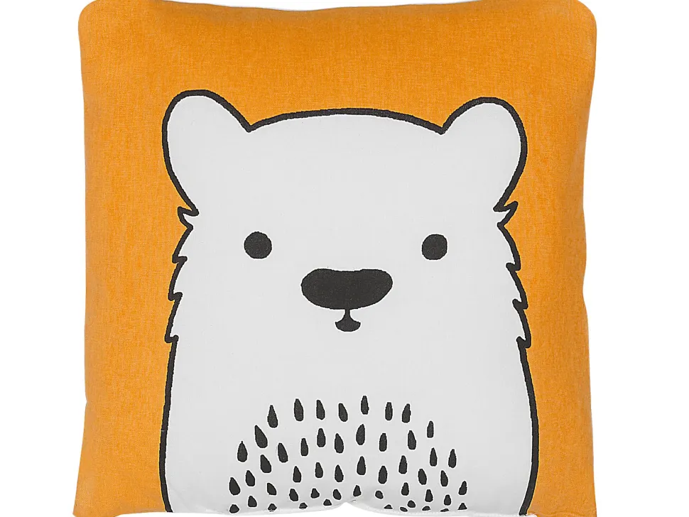 Dekokissen Orange Barmotiv 45 X 45 Cm 2Er Set Waranasi