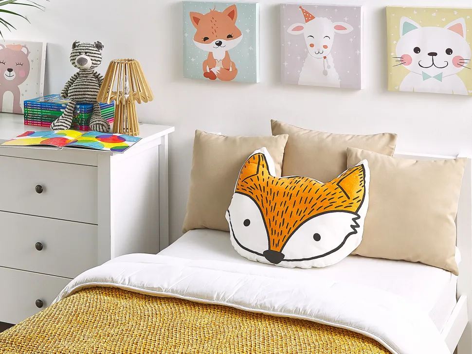 Dekokissen Orange Fuchsmotiv 50 X 40 Cm 2Er Set Vadodara