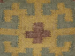 Dekokissen Orientalisches Muster Jute Mehrfarbig 45 X 45 Cm Saron