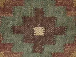 Dekokissen Orientalisches Muster Jute Mehrfarbig 45 X 45 Cm Maguri