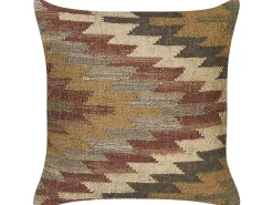 Dekokissen Orientalisches Muster Jute Mehrfarbig 45 X 45 Cm Deepor