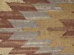 Dekokissen Orientalisches Muster Jute Mehrfarbig 45 X 45 Cm Deepor