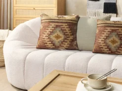 Dekokissen Orientalisches Muster Jute Mehrfarbig 45 X 45 Cm Beel