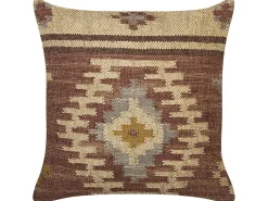 Dekokissen Orientalisches Muster Jute Mehrfarbig 45 X 45 Cm 2Er Set Beel