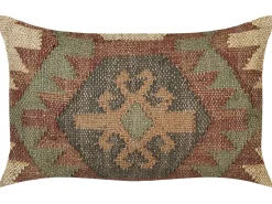Dekokissen Orientalisches Muster Jute Mehrfarbig 30 X 50 Cm Cumbum