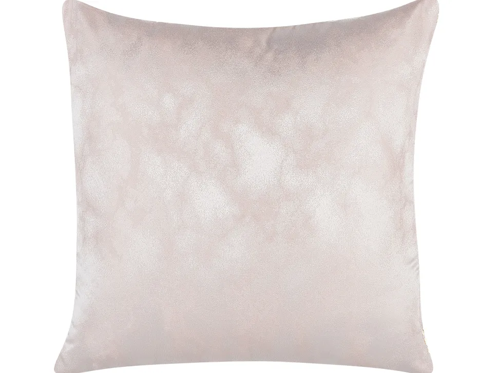 Dekokissen Rosa / Gold 45 X 45 Cm 2Er Set Cassia
