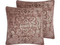 Dekokissen Rosa 45 X 45 Cm 2Er Set Vakayar