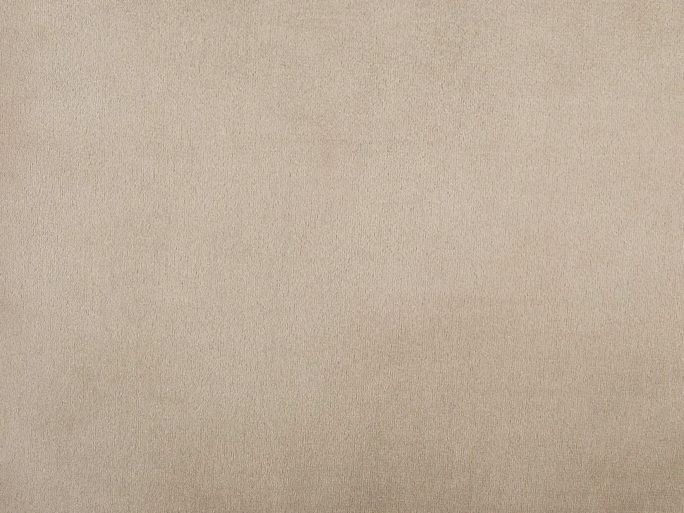 Dekokissen Samtstoff Beige Mit Fransen 45 X 45 Cm 2Er Set Pothos