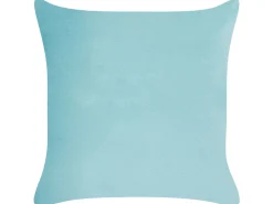 Dekokissen Samtstoff Blau / Beige 45 X 45 Cm 2Er Set Allium