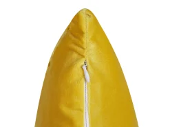 Dekokissen Samtstoff Gelb 45 X 45 Cm 2Er Set Origanum