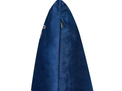 Dekokissen Schmetterlingsmuster Samtstoff Marineblau 45 X 45 Cm 2Er Set Yuzuri