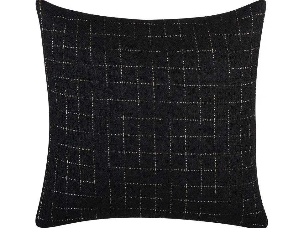 Dekokissen Schwarz 45 X 45 Cm 2Er Set Bellflower