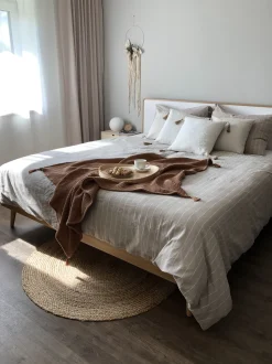 Dekokissen Spitze Beige Strukturiert 45 X 45 Cm 2Er Set Azalea