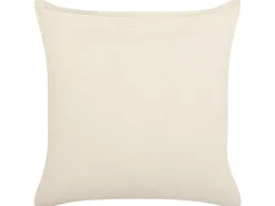 Dekokissen Streifenmuster Baumwolle Hellbeige / Schwarz 45 X 45 Cm Abies