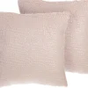 Dekokissen Strukturiert Rosa 45 X 45 Cm 2Er Set Peony