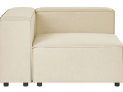 Ecksessel Leinen Beige Aprica