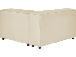 Ecksessel Leinen Beige Aprica